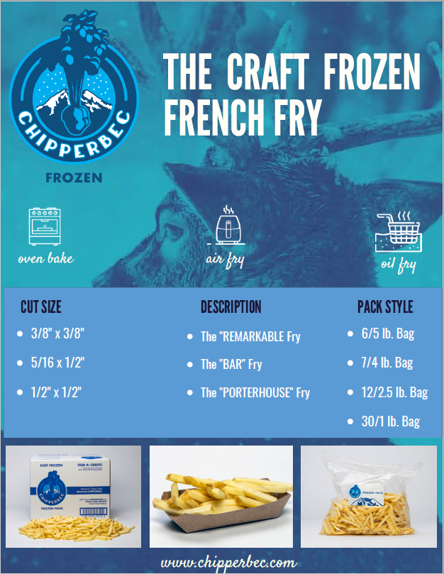 CHIPPERBEC Frozen French Fry I