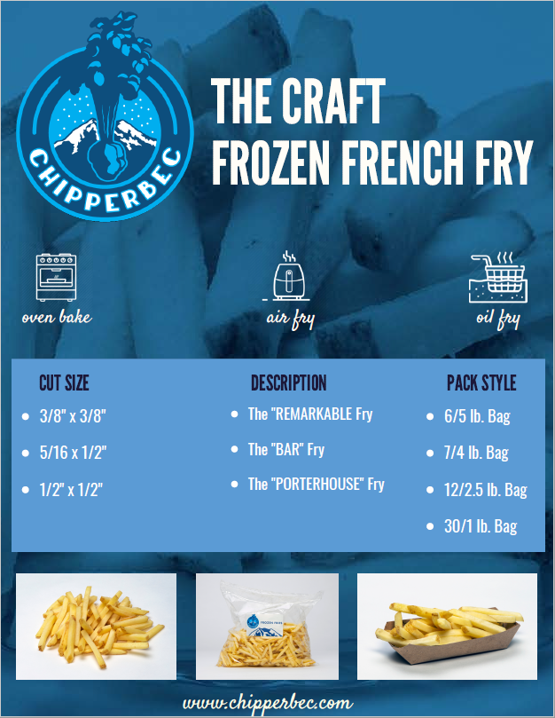 CHIPPERBEC FROZEN French Fry III